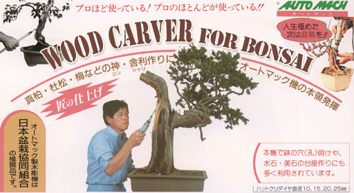 Electric Wood Carver for BONSAI